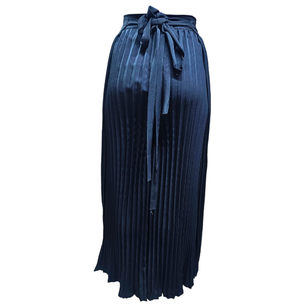 Pleated Wrap Pants