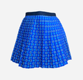 Shwe Shwe Pleated Skirt - Royal Blue, Knee Length